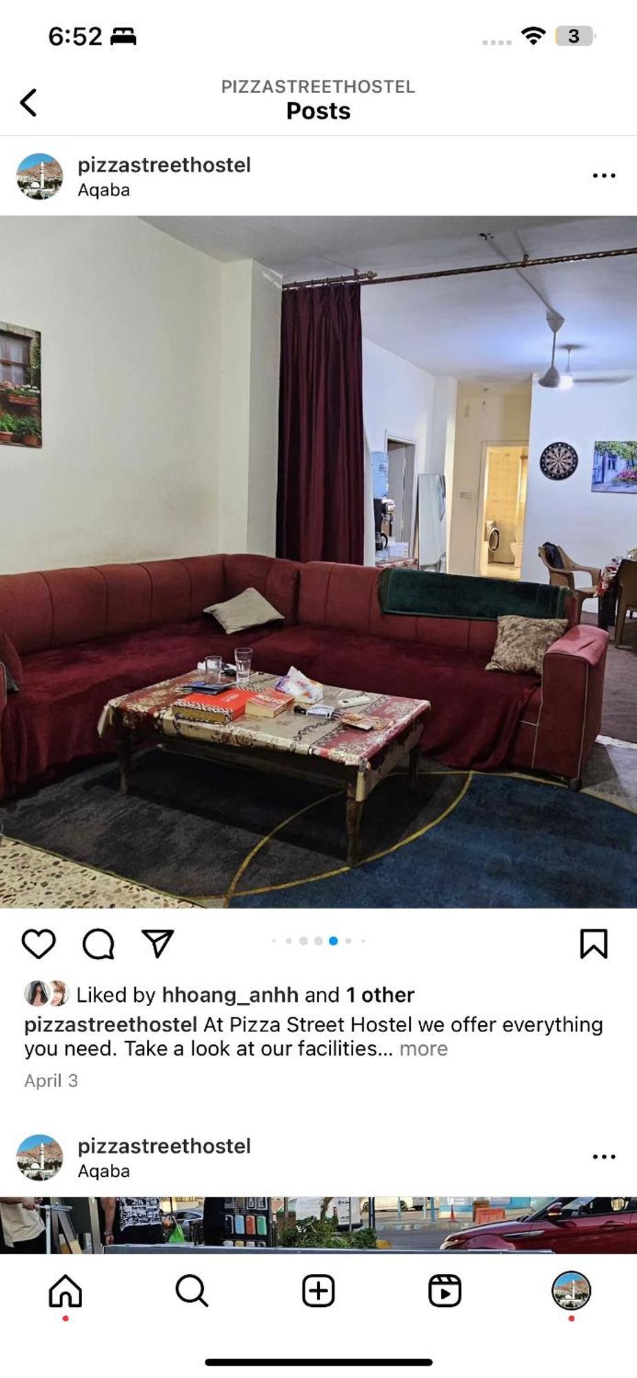Pizza Street Hostel Aqaba Exteriör bild