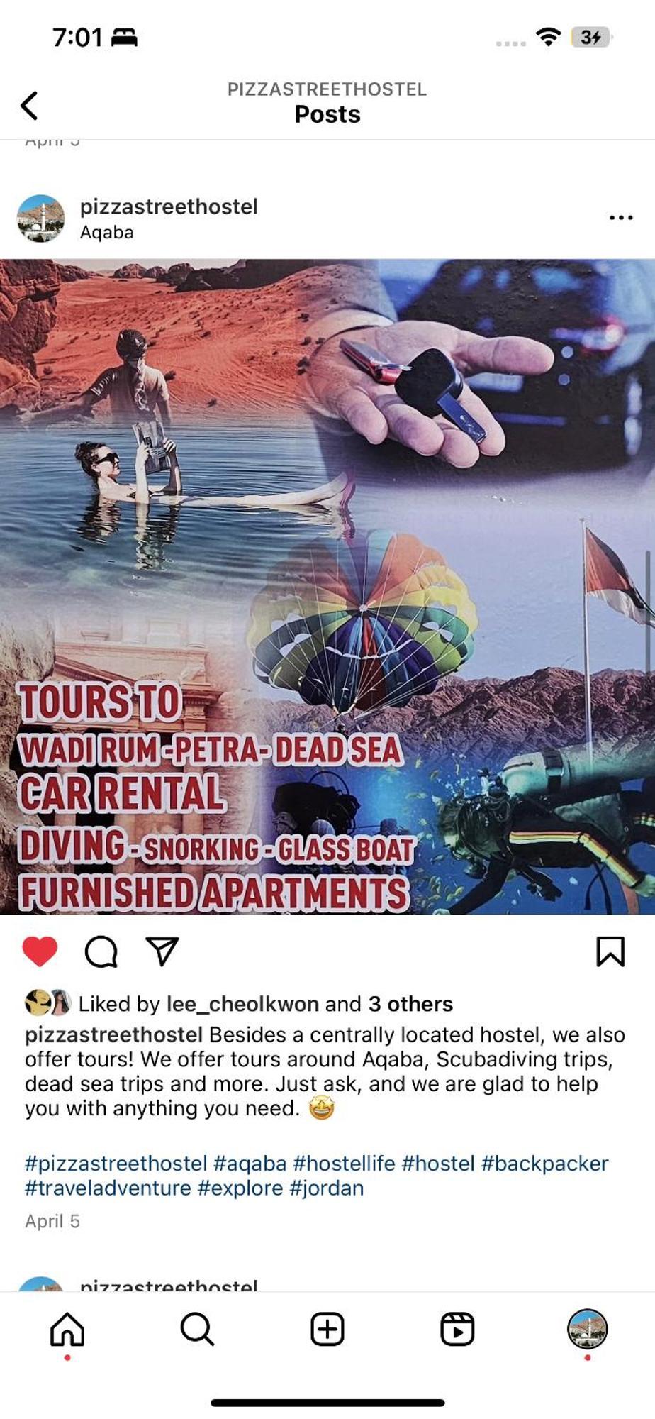 Pizza Street Hostel Aqaba Exteriör bild